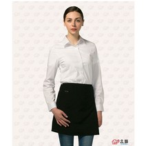 요들가운 핑클 랩 끈 미니 앞치마 유니폼 PK349 작업복 가운 미용재료 화실 미술실 학교 염색약 파마약 뷰티샵 네일샵 네일 재료 용품, 핑클랩끈블랙미니