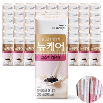 뉴케어 고소한 검은깨 200ml 60팩 일반 환자 균형 영양식, 200mlx60팩