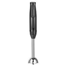 자장가 Immersion Hand Stick Blender Electric Food Vegetable Grinder Hand-Held Cooking Complementary, 02 black