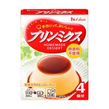 하우스 푸딩믹스 4개분 77g / 샤빅 딸기 멜론맛 87g / 젤리 만들기 딸기맛 93g, 하우스 푸딩 믹스 77g