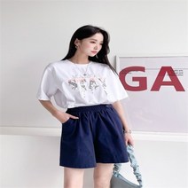 린넨 스판 반바지 여성반바지 여성팬츠 린넨반바지 스판반바지 여름반바지 숏팬츠 동대문시장상품