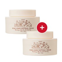 1+1 오날트 퓨어 린넨 내추럴 크림 50ml 2개
