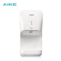 손건조기 소형 저소음 핸드 드라이어 자동 손 건조기 고속 욕실 건조기 벽 장착형 흰색 플라스틱 커버 화장실 용 손 건조기, ak2632-화이트, 유럽 ​​연합