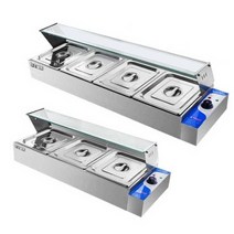 반찬냉장고 토핑 냉장고 수납형 식당 카페 탁상형, B3 모델