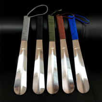 에코팩토리 스테인레스 장헤라 구두주걱, 검정, 1개