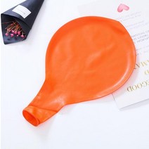 애드벌룬 에드벌룬 현판식 제막식천1pc 블랙 라운드 라텍스 풍선 36 인치 90cm 큰 웨딩 생일 파티 장식 공, 03 Orange