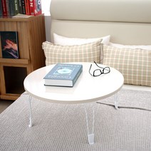 600*600 로아공방 접이식 원형 정사각형 테이블, 사각4단, 스톤블랙