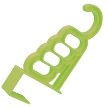 도어 걸이 접이식 옷걸이 다기능 건조 랙 스토리지 5 홀 슈트 욕실 도어 스토리지 랙, 하나, 2pcs green