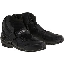 알파인스타스 Alpinestars 남성용 SMX-1 R 통기성 스트리트 오토바이 부츠 블랙 38, Black