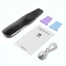 아쿠아필기계 워터 필링기 초음파 스킨 스크러버 진동 페이스 주걱 블랙 헤드 리무버 삽, 검은색