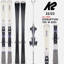 2223시즌 여성 케이투 스키 K2 SKI DISRUPTION 76C W/MARKER MR3 10 COMPACT, 149