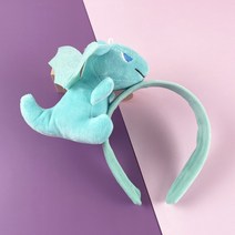 아이템팡 동물 머리띠 놀이동산 파티 운동회 생일 놀이공원, 드래곤인형-블루
