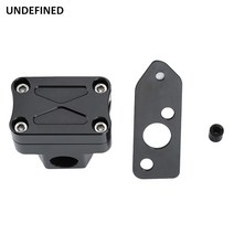 Honda Ruckus Zoomer 스쿠터 NPS50 2003-2012 바이크 오토바이 핸들 바 스탠드 포스트 클램프 라이저 액세, 01 Black