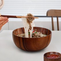 프레쉬 우드 원형 샐러드볼_내추럴, 단품