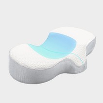 [무료배송]에피하임 수면안대무료제공 기능성 메모리폼 경추베개 일자목 목디스크 거북목베개, 그레이[1+1+1]