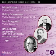 [CD] Linus Roth 낭만주의 바이올린 협주곡 22집 - 에두아르드 라센 / 필리프 샤르벤카 / 루에드 랑고르 (The Romantic Violin ...