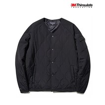 MINIMALPROJECT 3M신슐레이트 패딩 퀼팅 자켓 MJK106 BLACK