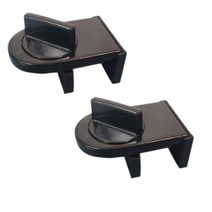 바이두루 창문 고정 잠금장치 블랙, 6개