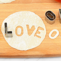 꾹짜른 알파켓 영어 쿠키커터 쿠킹틀 할로윈 선물용, R