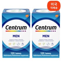 센트룸 멀티비타민 포 맨 120정 1개입, 2개