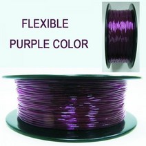 유연한 TPU 3D 프린터 필라멘트 소프트 인쇄 재료 1.75mm 플렉스 caneta diferente 모델링 shimano 미니 인쇄110985, 50g 블랙