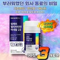 임팩트 멀티비타민 비타민 미네랄 건강기능식품 종합영양제 항산화 수용성비타민 멀티비타민 비군 비타민b 콤플렉스 활력에너지 대용량 고함량 흡수율높은 여성 남성 비타민