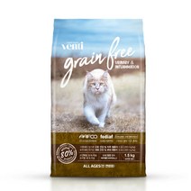 벤티 고양이 그레인프리 사료 요로/염증관리 1.5kg, 요로 염증관리 1.5kg