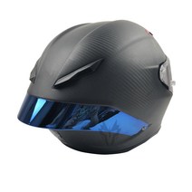 AGV PISTA GPR GPRR CORSA R용 오토바이 후면 헬멧 스포일러 케이스, 파란