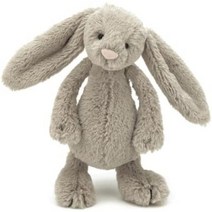 젤리캣 블라썸 버니 토끼 인형 베이지 S 18cm