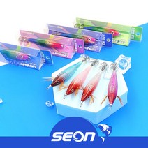 나라샵 수평 왕눈이 크리스탈 고추장 레이저에기 비늘에기 갑오징어 쭈꾸미 문어, 야광, 핑크옐로우