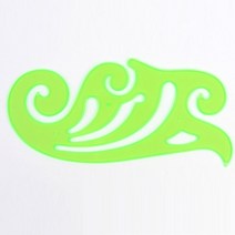 제도용 운형자 모형 도형 자 도면 조경 건축 곡선