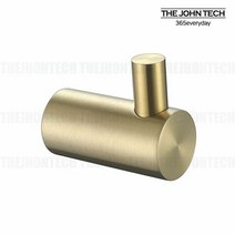 (더죤테크)폴리아6010옷걸이 무광골드 예쁜욕실장 화장실인테리, 단품