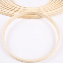 1 개 8-40cm 나무 프레임 후프 서클 자수 도구 대나무 크로스 스티치 핸드 DIY 아트 공예 바느질 목재, [12] 40.5CM