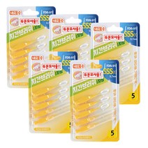 네오 에버덴 치간칫솔 듀폰모 I자형 5개입 x 5개 SSS(1) 0.7mm 치간브러쉬 치실 휴대용캡 포함
