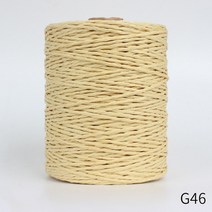 라탄공예 라탄만들기 DIY 여름 라피아 원사 크로 셰 천연 종이 밀짚 실 수 품 뜨개질 모자 핸드백 지갑 바구니 등나무 소재, g46