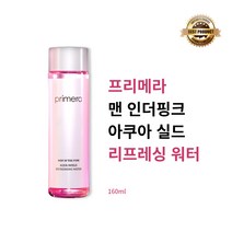 스킨케어 프리메라 맨 인더핑크 아쿠아 쉴드 리프레싱 워터 160ml(1054503), 160ml