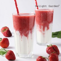 딜라잇가든 [딜라잇가든] 딸기퐁당 딸기청 딸기 라떼 스무디 에이드 만들기 1kg, 1개, 1000g
