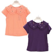 페리미츠 프렌치 꽃가라 티셔츠(P2223T158)