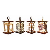 [토단] LED 전통 한지 무드등 만들기 1인세트