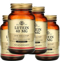 솔가 루테인 아이헬쓰 40MG Softgels 30정 4개