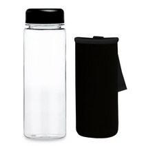 아이스 무지보틀500ml+칼라파우치세트 기념품 답례품 졸업입학개업집들이어린이날선물, 블랙세트, 500ml