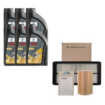 올뉴카니발 디젤 훅스 타이탄 플렉스 23 5W30 C2/C3 순정필터패키지, 7L