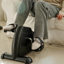 어르신 노인 홈트 좌식 쇼파 헬스 미니 실내 자전거 사이클 바이크, 미니실내자전거 블랙