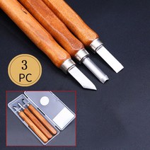 우드카빙키트 조각끌 목공칼 접도 3/4/5/10pcs 전문 나무 조각 칼 손 도구 세트 기본 상세한 Gouges 목공, [01] 3pcs set