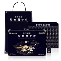 브로드아미(생활) 경성제약 고품격 발효침향단-60환(고급 쇼핑백)