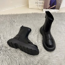 나루니 여성부츠 로퍼부츠 스키니 슬림핏 집업 지퍼 숏 짧은 가을 겨울 5cm 5cm굽
