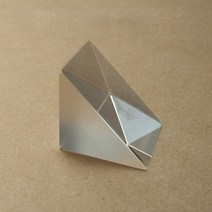 8x8x8mm K9 유리 직각 프리즘 광학 실험 삼각형 실험기구 1 피스, 한개옵션0