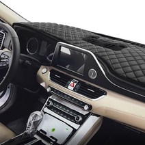 오너클랜 VIP 리무진엠보 가죽 대쉬보드 썬커버 그랜드스타렉스어반, 일반형 블랙