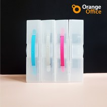 오렌지오피스 PP A5 수납 멀티케이스 투명 레고정리 화일케이스 정리함, 일반형