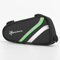 라이드 포켓 턴 미니벨로 핸들 자전거 가방, 그린, 1개